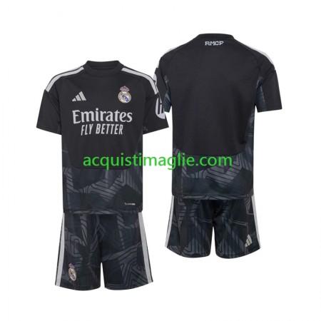 Divisa di Calcio Real Madrid Portiere Bambino Prima 2026/2027